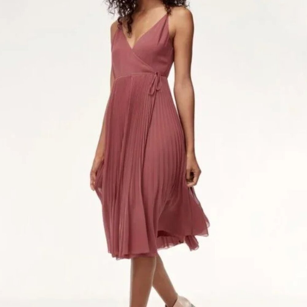 Aritzia Wilfred BEAUNE DRESS APPLE BUTTER Medium